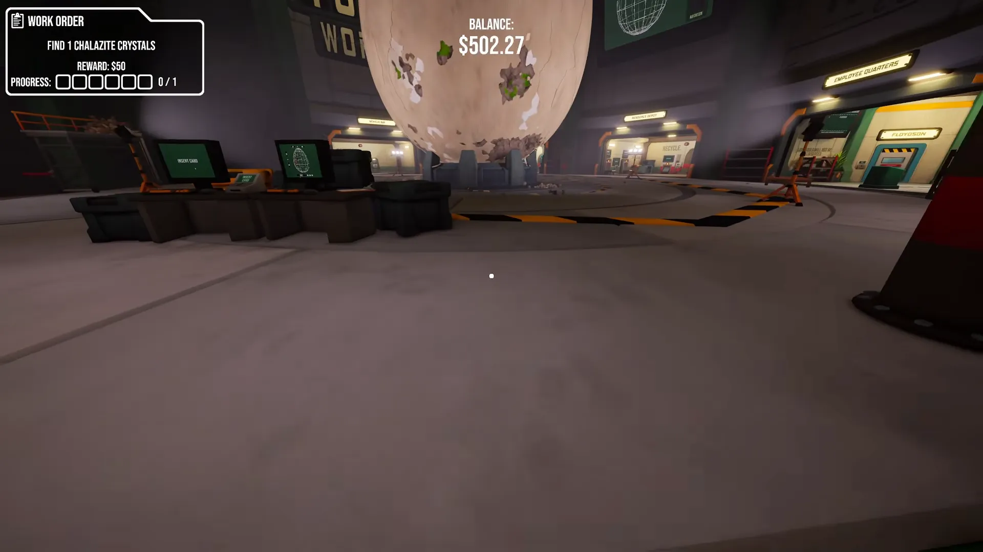 An upgraded Collector Bot with a small antenna on its head
